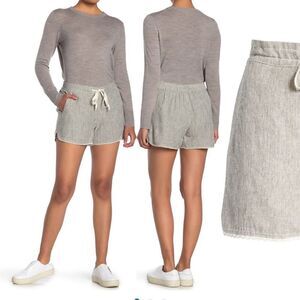 Caslon linen blend drawstring shorts size M  , NWT